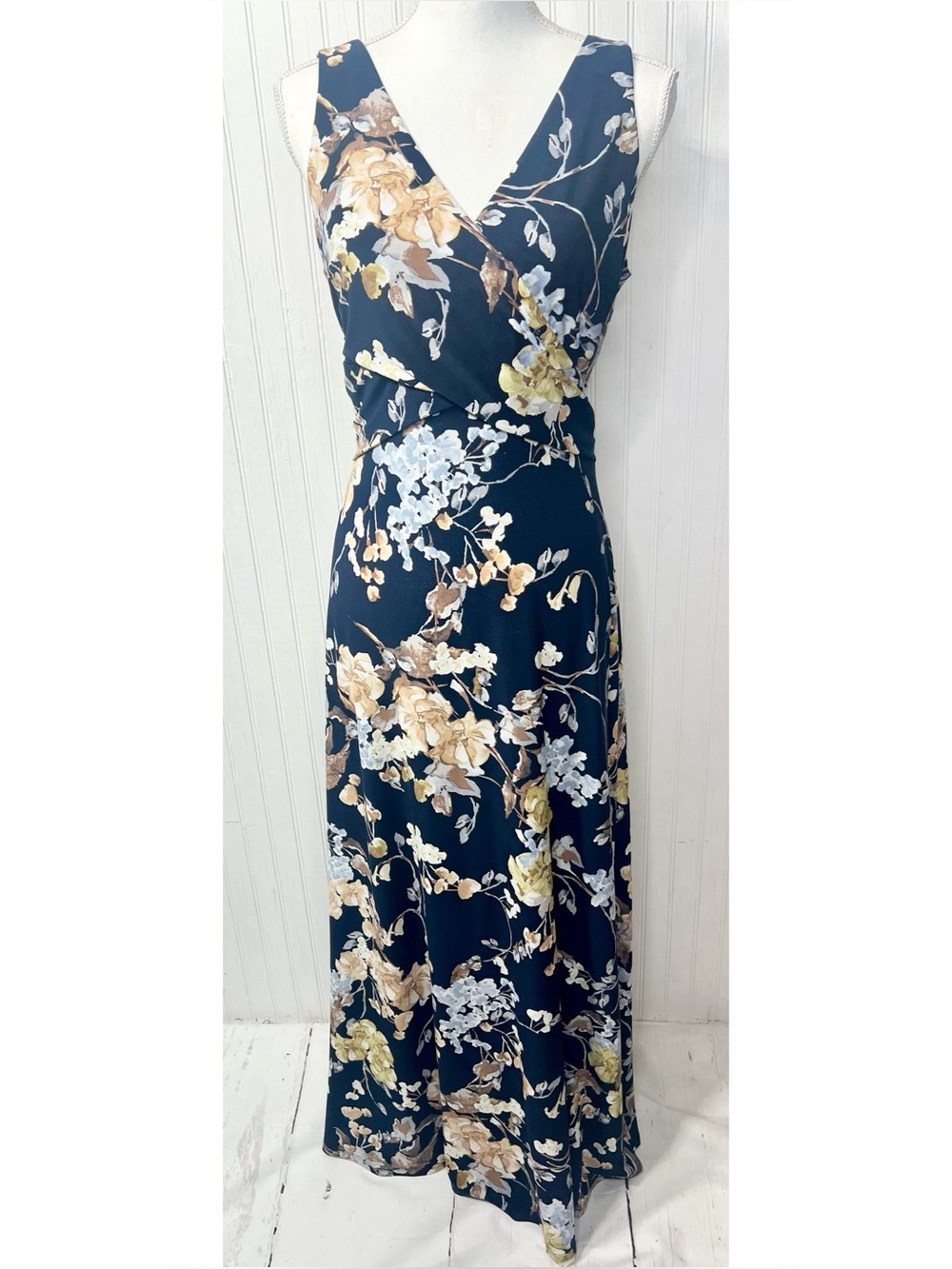 Lauren Ralph Lauren Black Label Floral Maxi Dress